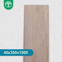 Ступень из ясеня цельноламельная 40x350x1000 мм