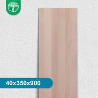 Ступень из бука цельноламельная 40x350x900 мм