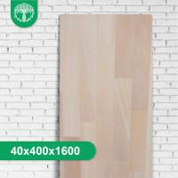 Мебельный щит из бука cращенный 40x400x1600 мм
