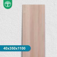 Ступень из бука цельноламельная 40x350x1100 мм