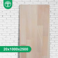 Мебельный щит из бука cращенный 20x1000x2500 мм