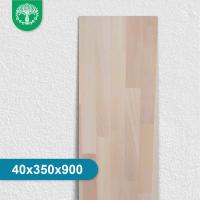 Ступень из бука сращенная 40x350x900 мм