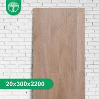 Мебельный щит из дуба cращенный 20x300x2200 мм