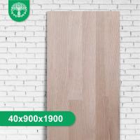 Мебельный щит из ясеня cращенный 40x900x1900 мм
