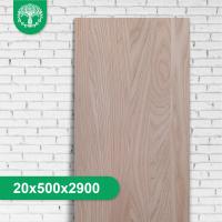 Мебельный щит из ясеня цельноламельный 20x500x2900 мм